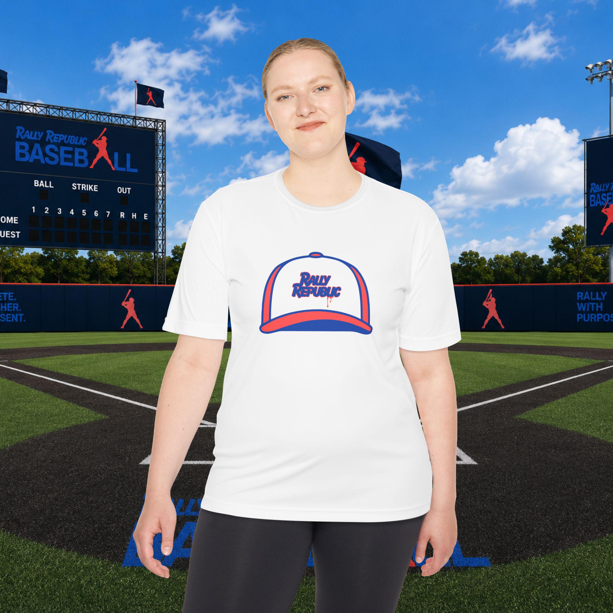 Rally Cap Adult Competitor Tee, by Rally Republic