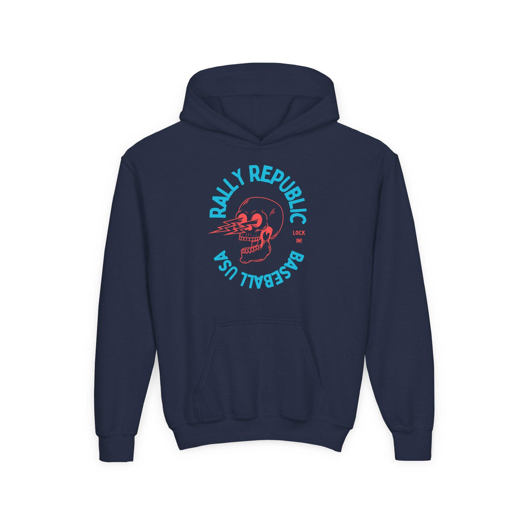 Rally Republic Baseball Lock In Youth Hoodie