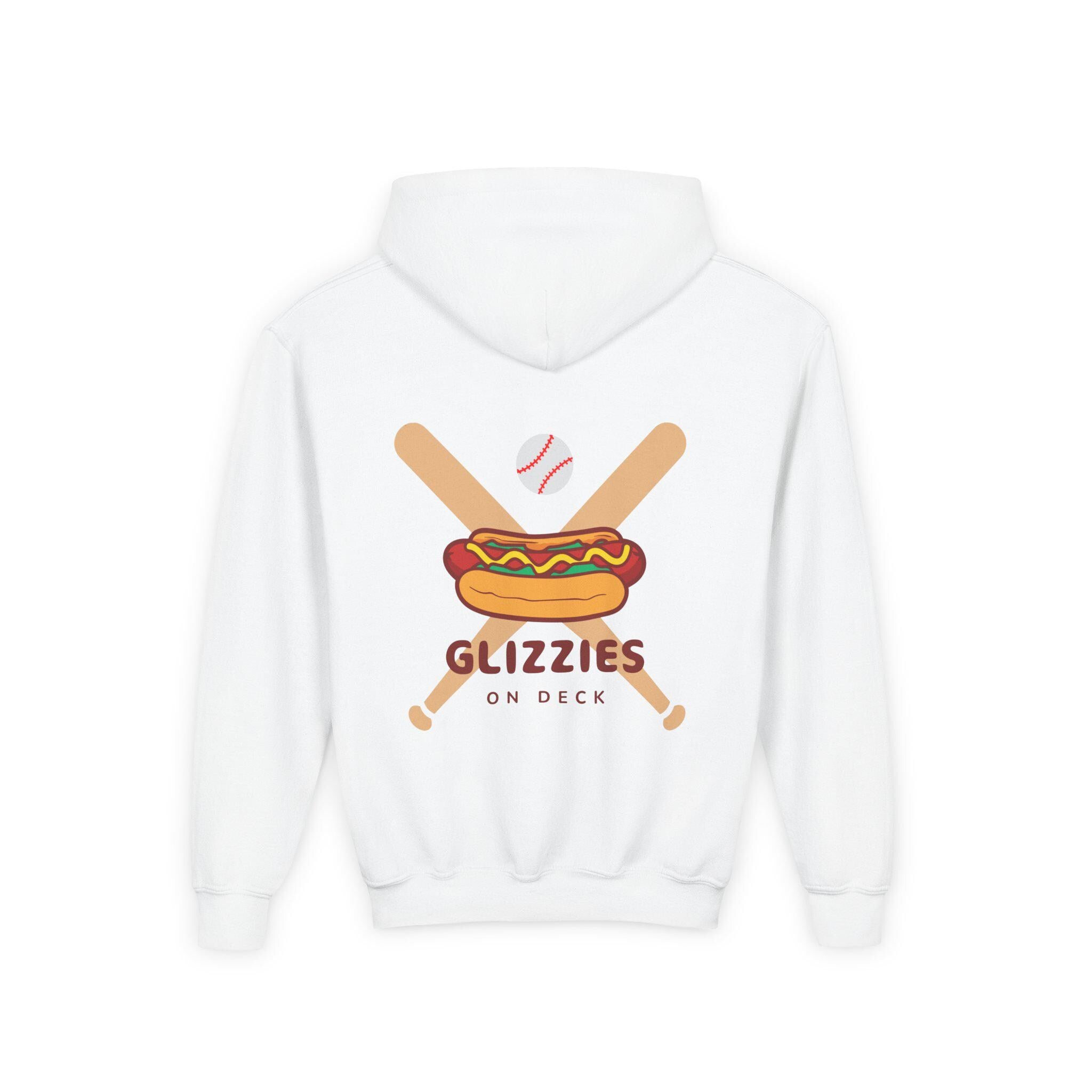Glizzies On Deck Youth Hoodie, by Rally Republic