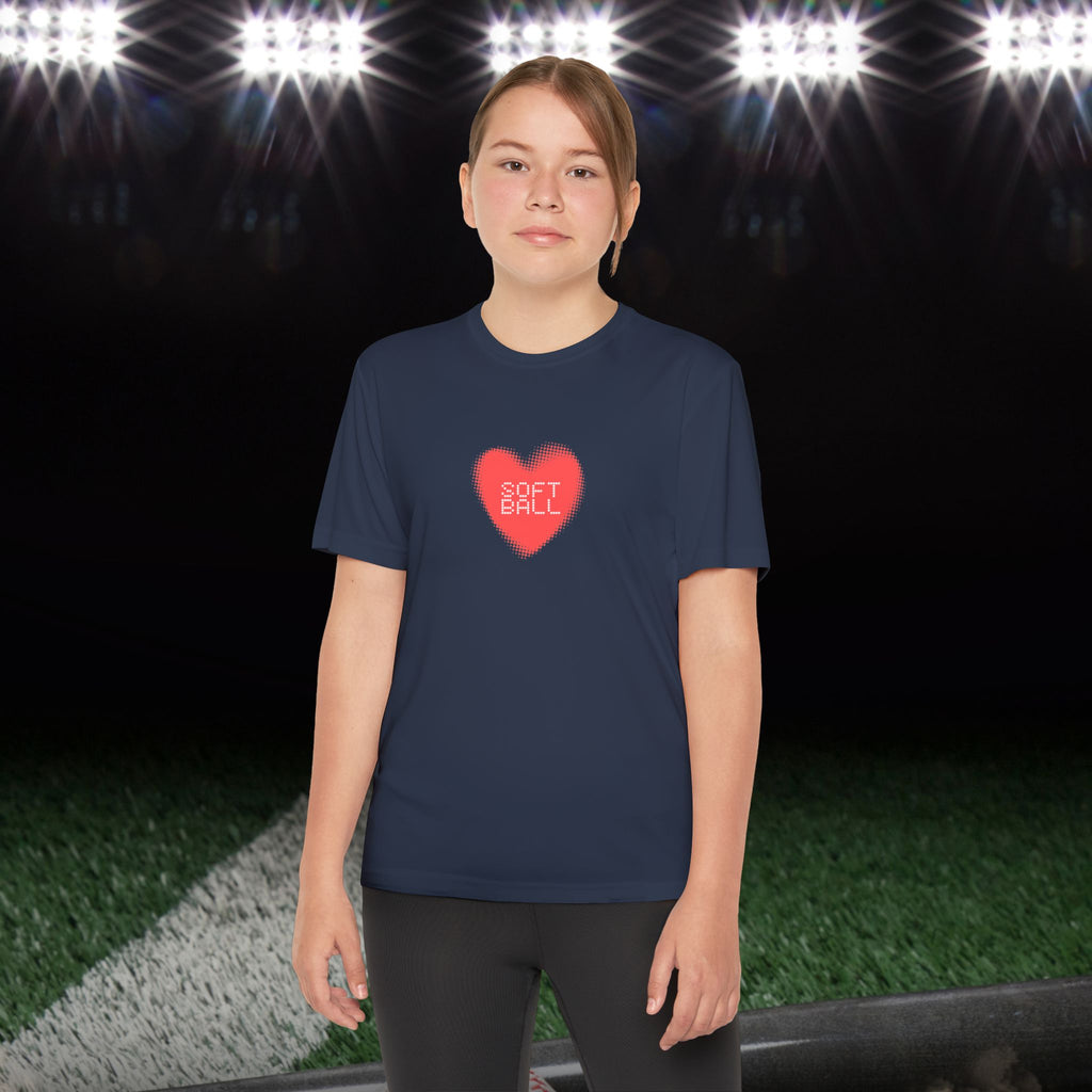 Dear Softball, Girl’s Athletic Tee
