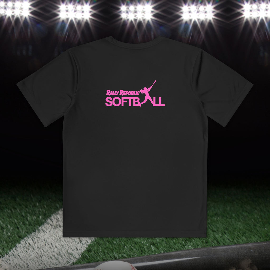 RallyGirl Drip Girl’s Athletic Tee