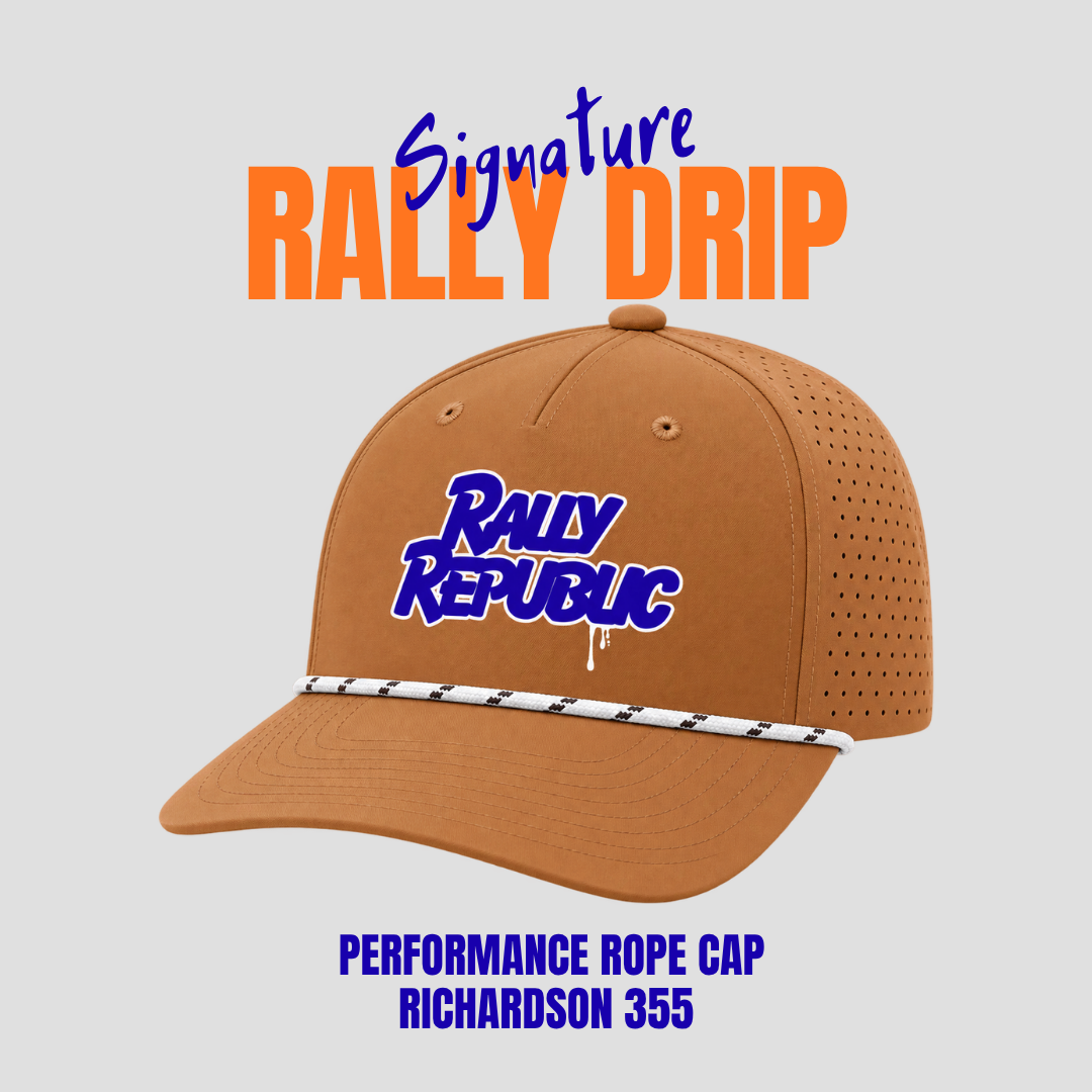 Rally Drip Performance Rope Ball Cap