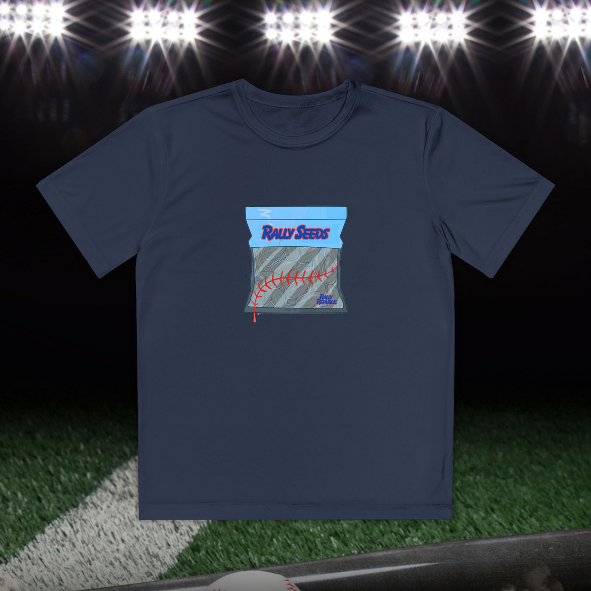 Pass The Rally Seeds Boy’s Athletic Tee