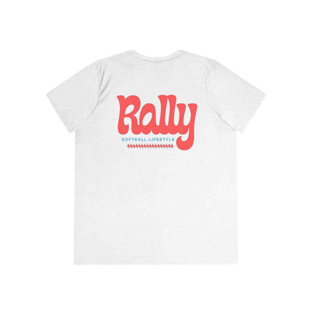 Rally Softball Lifestyle Ladies Competitor Tee, by Rally Republic