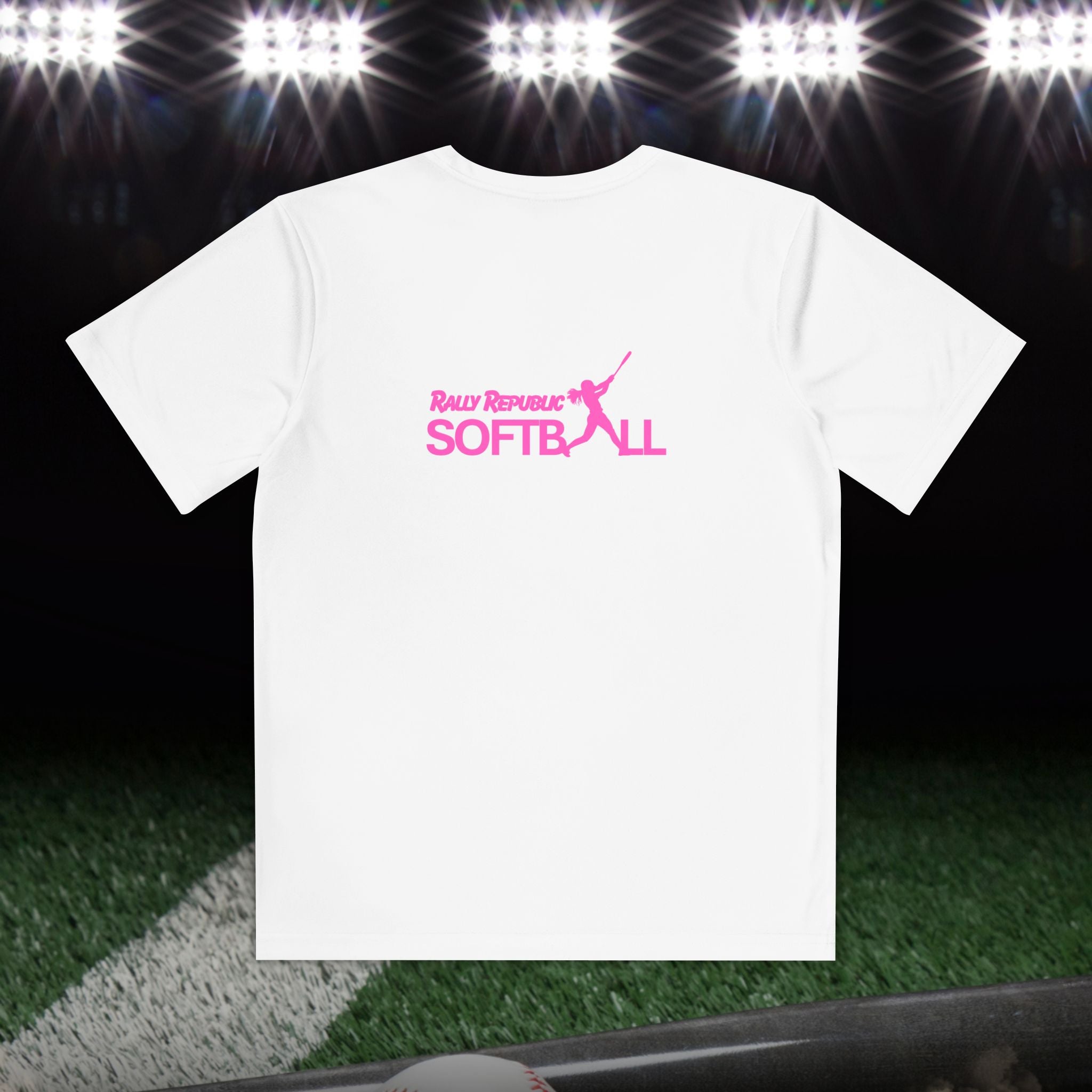 RallyGirl Hits Girl’s Athletic Tee