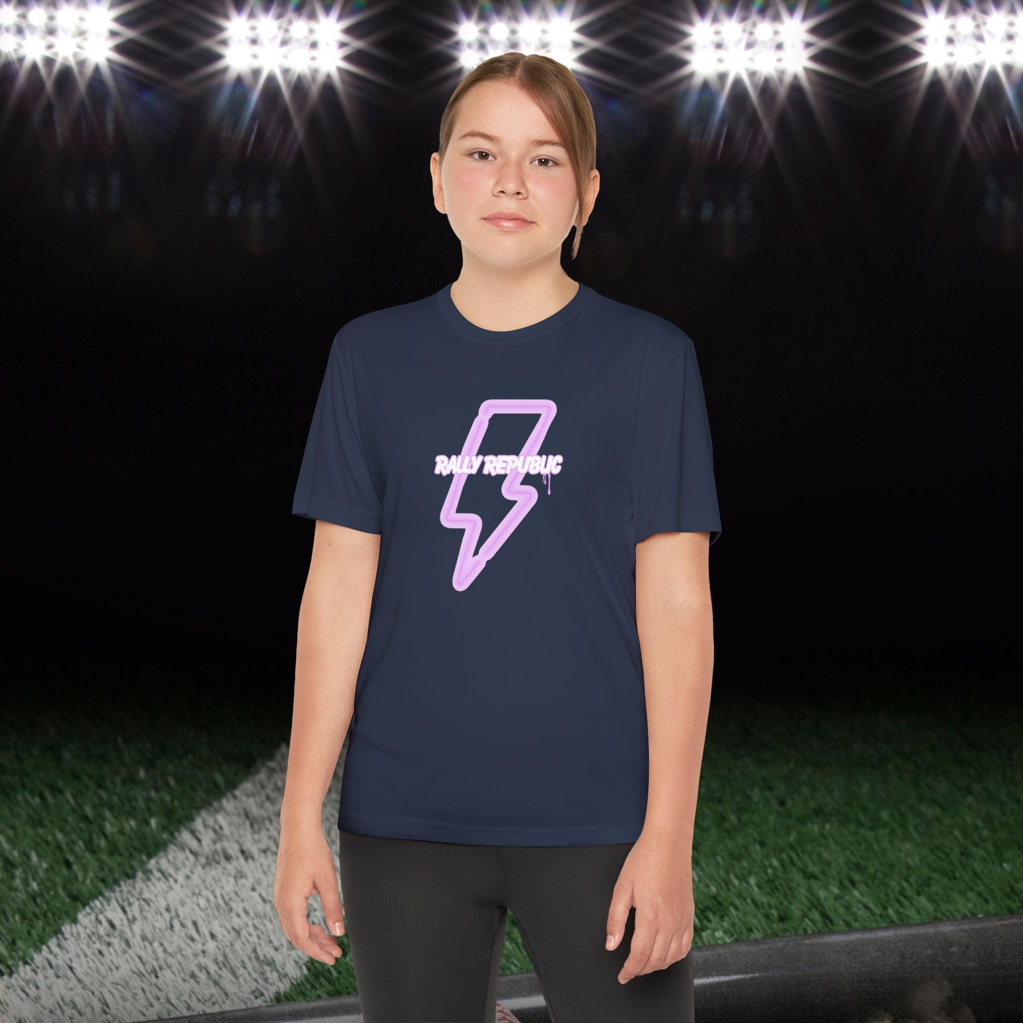 Rally Volt Girl’s Athletic Tee