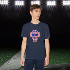 Catch The Rally Boy’s Athletic Tee