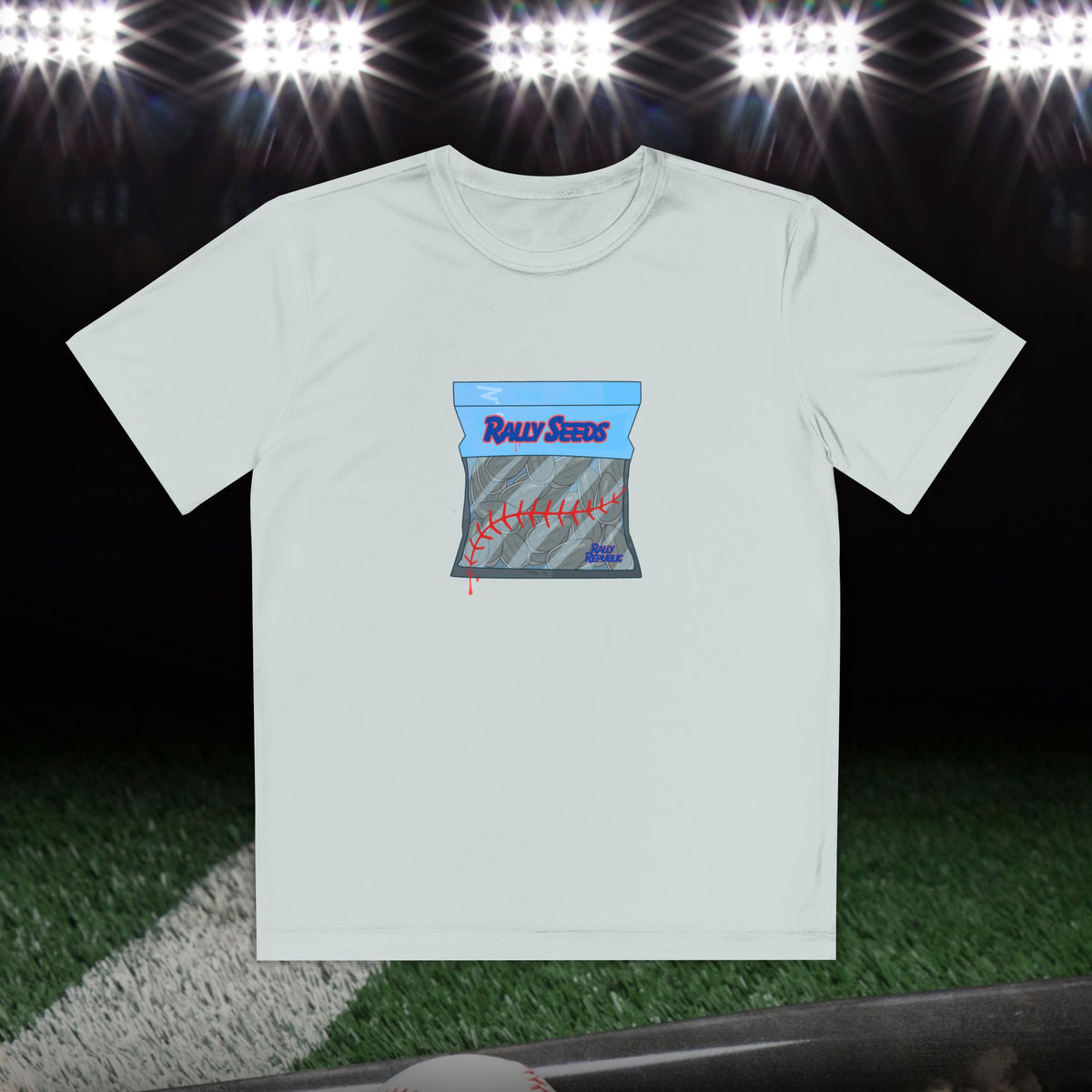 Pass The Rally Seeds Boy’s Athletic Tee