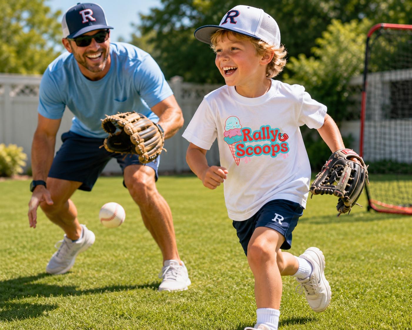 Rally Scoops Youth Competitor Tee, by Rally Republic