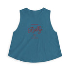 Rally Baseball Mom Crop Top | Athleisure Game Day Tank