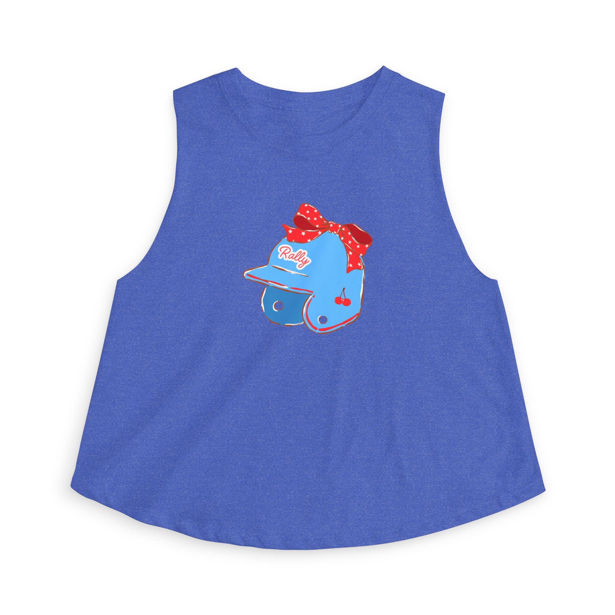 So Extra Rally Cap Crop Top, by Rally Republic