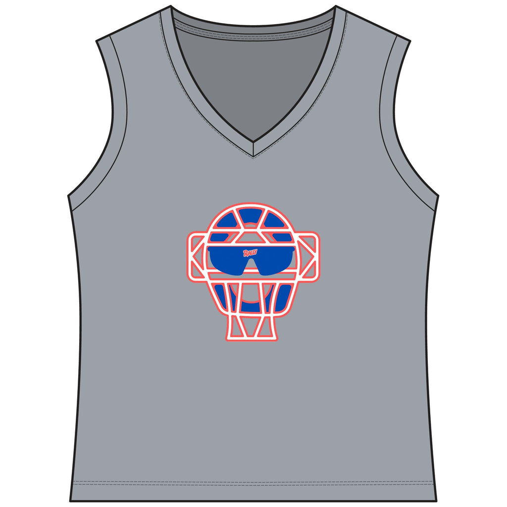 Catch The Rally Women's Sleeveless Competitor V-Neck Tee