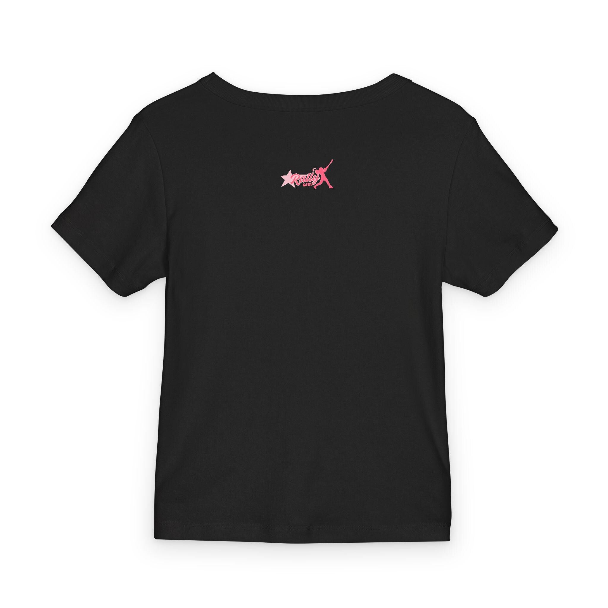 Rally Girl Softball USA Rib Baby Tee, by Rally Republic