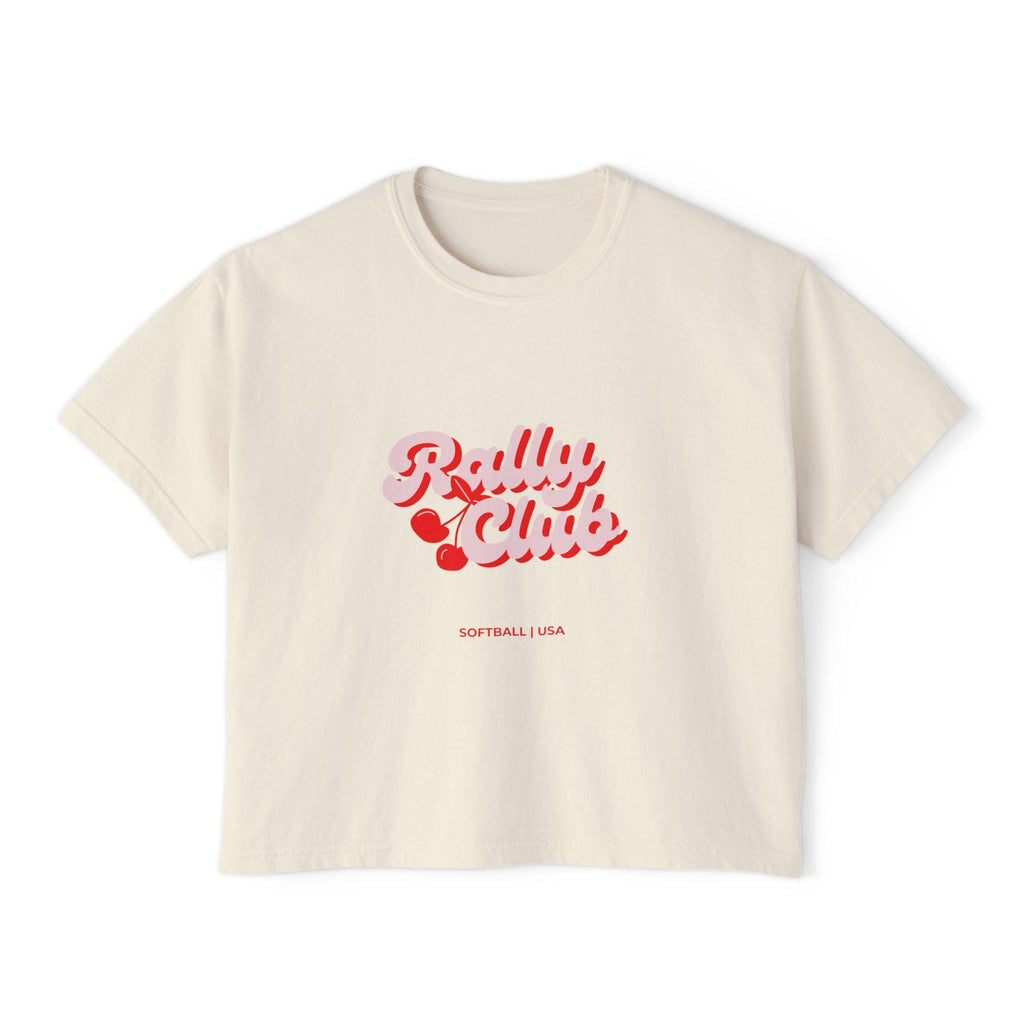 Rally Girl Club Boxy Tee, by Rally Republic