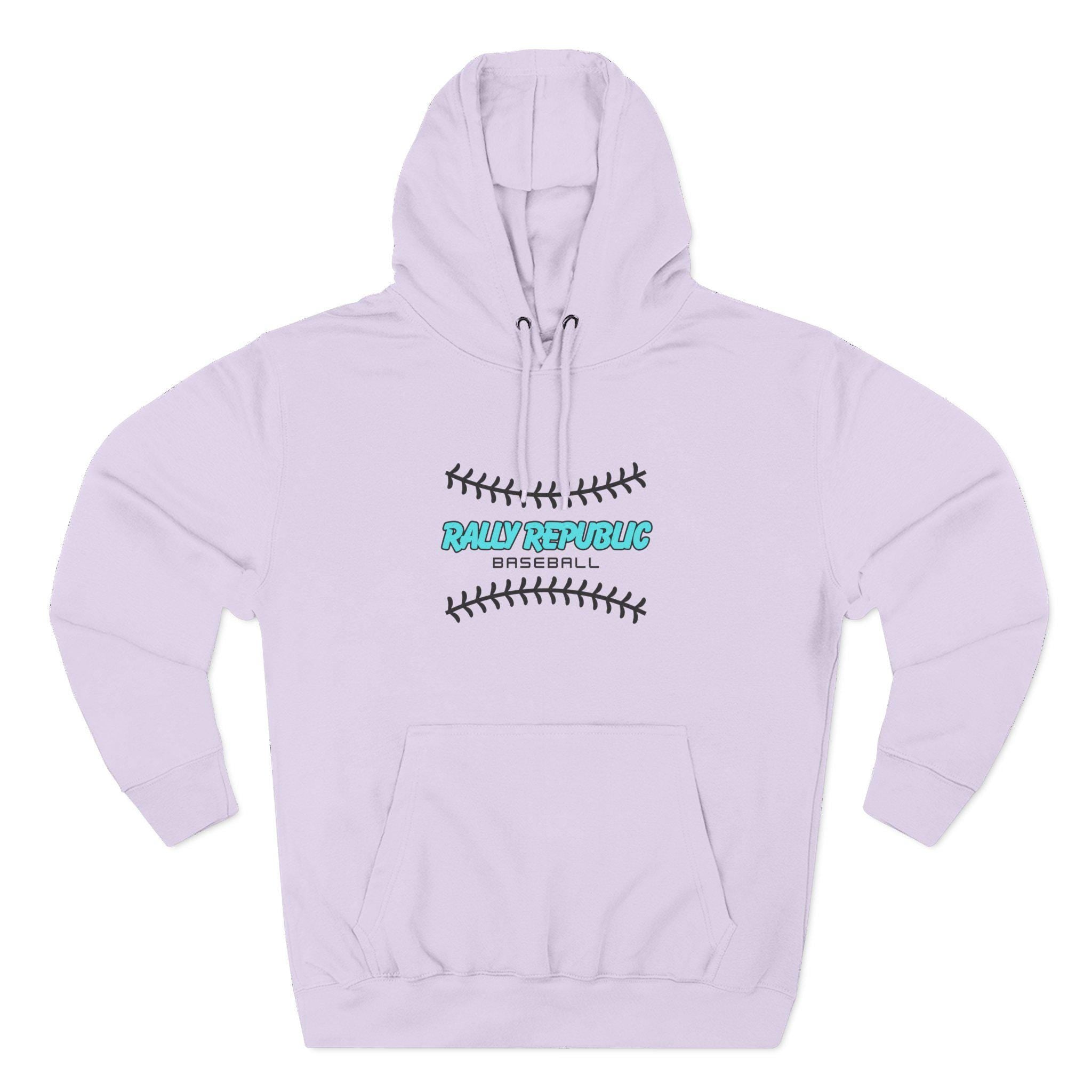 Rally Republic Trademark Baseball Logo Adult Hoodie