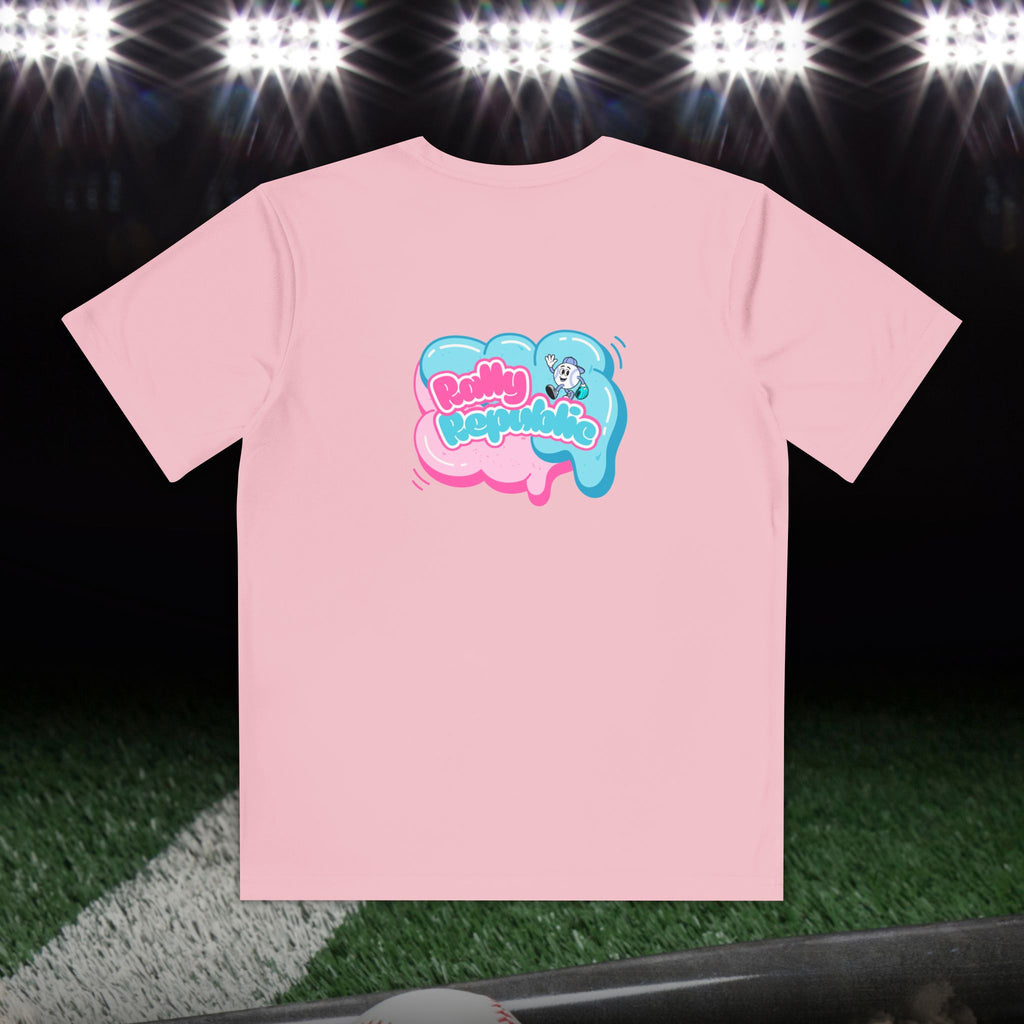 Gum Ball Rally Girl’s Athletic Tee