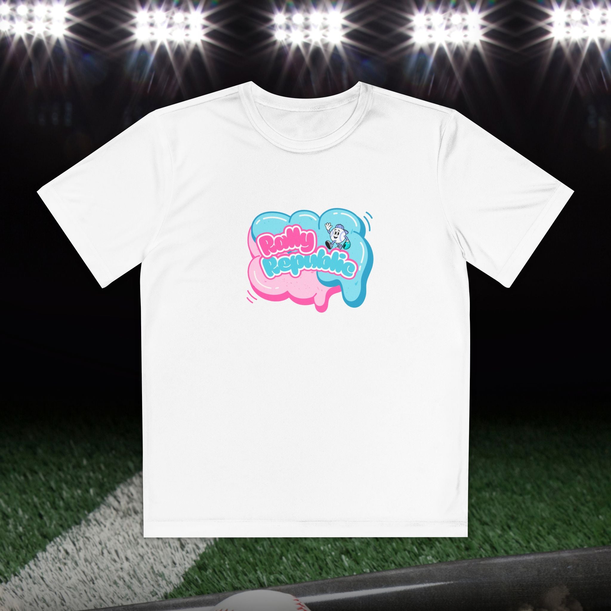 Gum Ball Rally Girl’s Athletic Tee