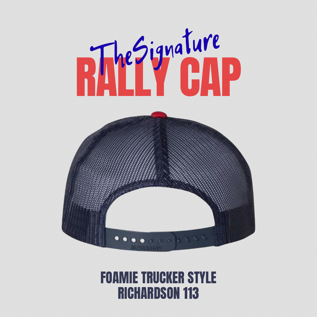 The Signature Rally Cap | Foamie Trucker Style | Richardson 113