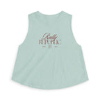 Rally Republic Script Women’s Crop Tank