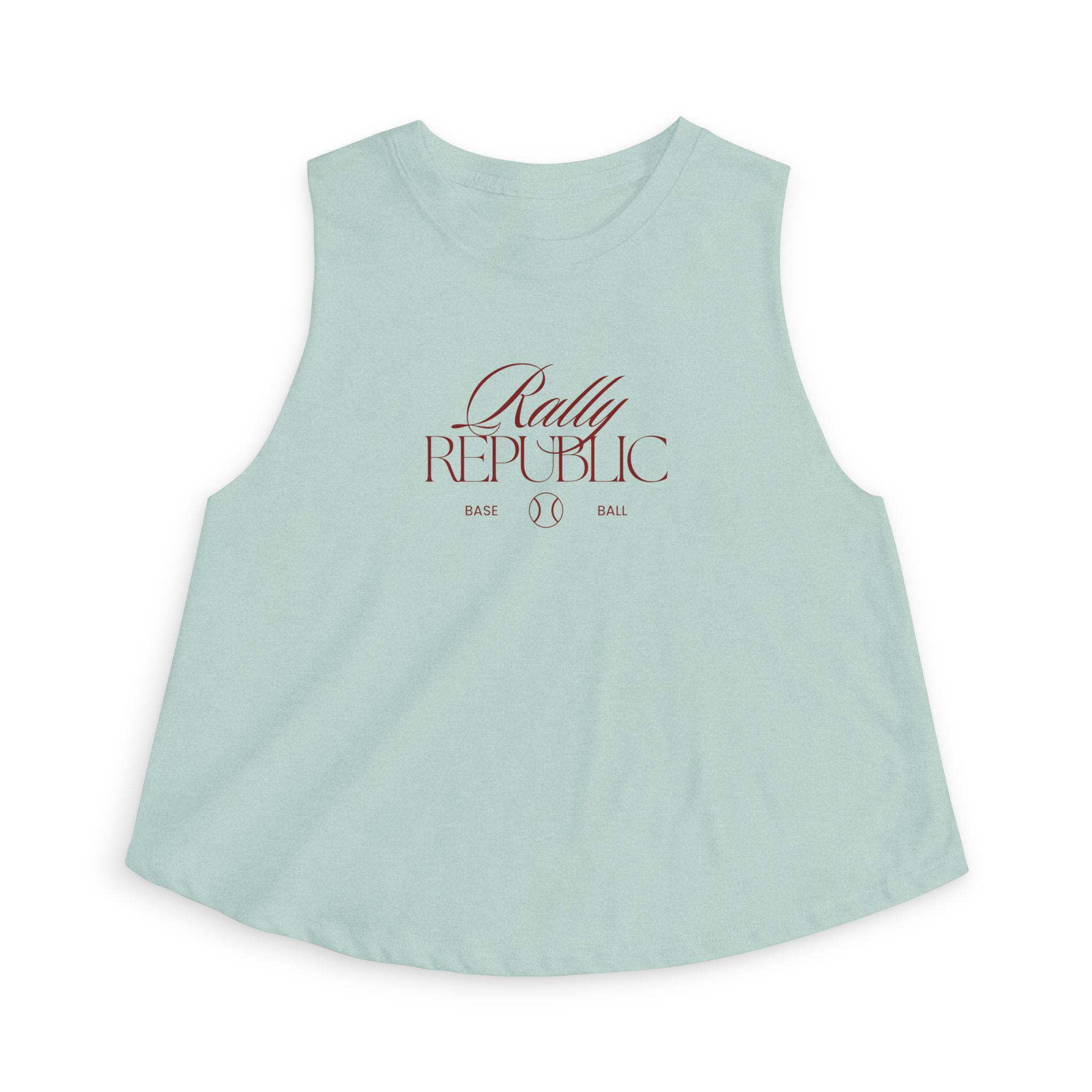Rally Republic Script Women’s Crop Tank