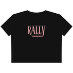 Ball Mom Energy Women's Cropped Boxy Tee, by Rally Republic