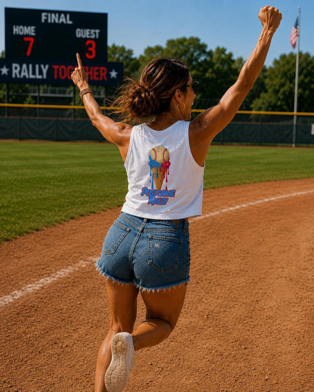 Rally Snack Shack Tank Top, by Rally Republic