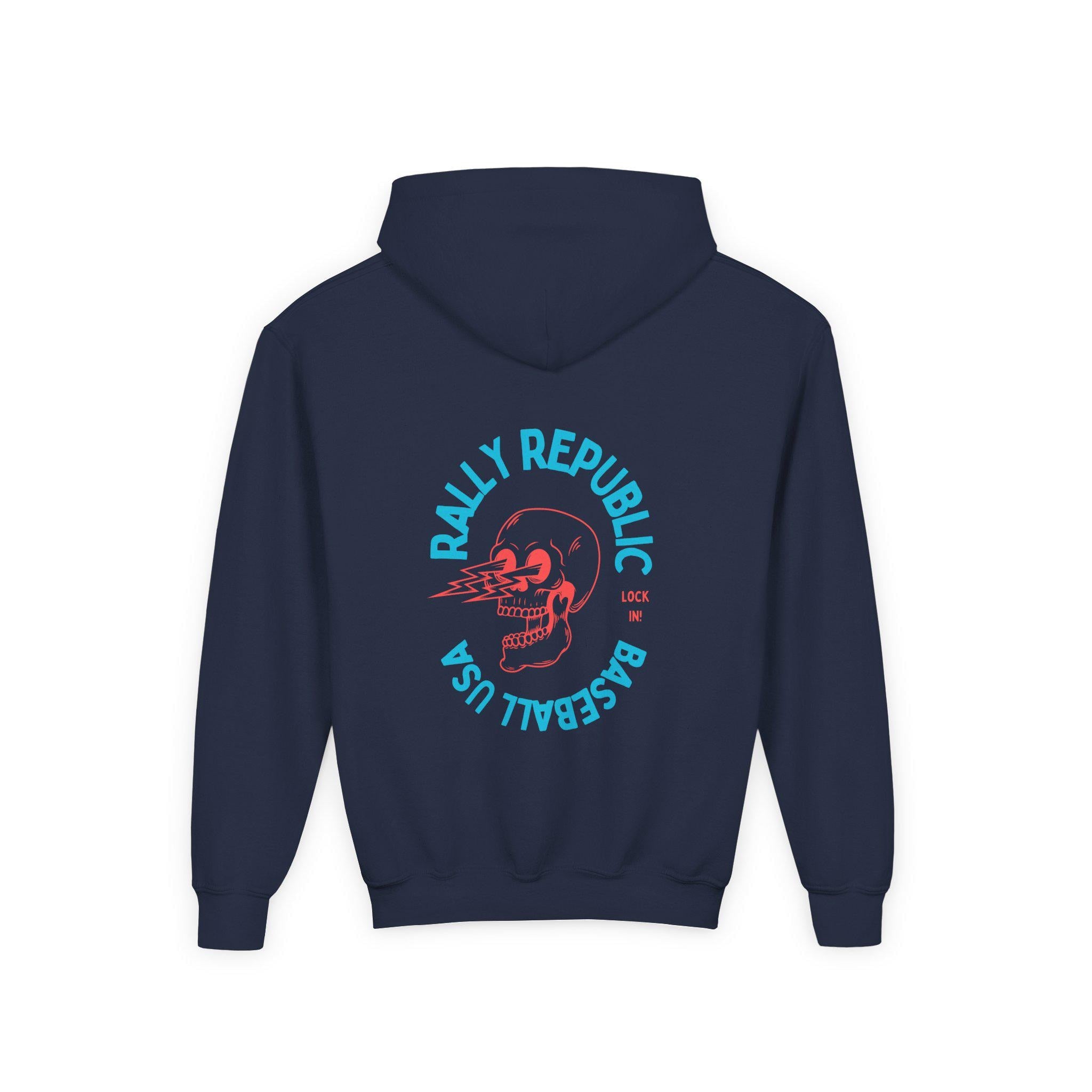 Rally Republic Baseball Lock In Youth Hoodie
