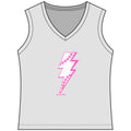 Be The Rally Women's Sleeveless Competitor V-Neck Tee, by Rally Republic