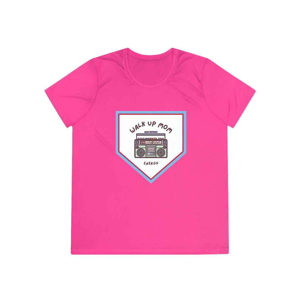 Walk Up Mom Energy Ladies Competitor Tee, by Rally Republic