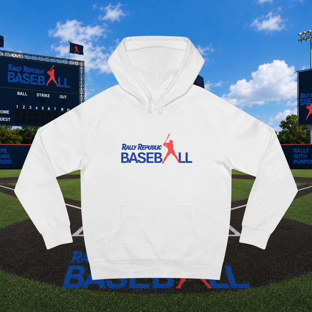 Rally Republic Hitter Logo Adult Baseball Hoodie
