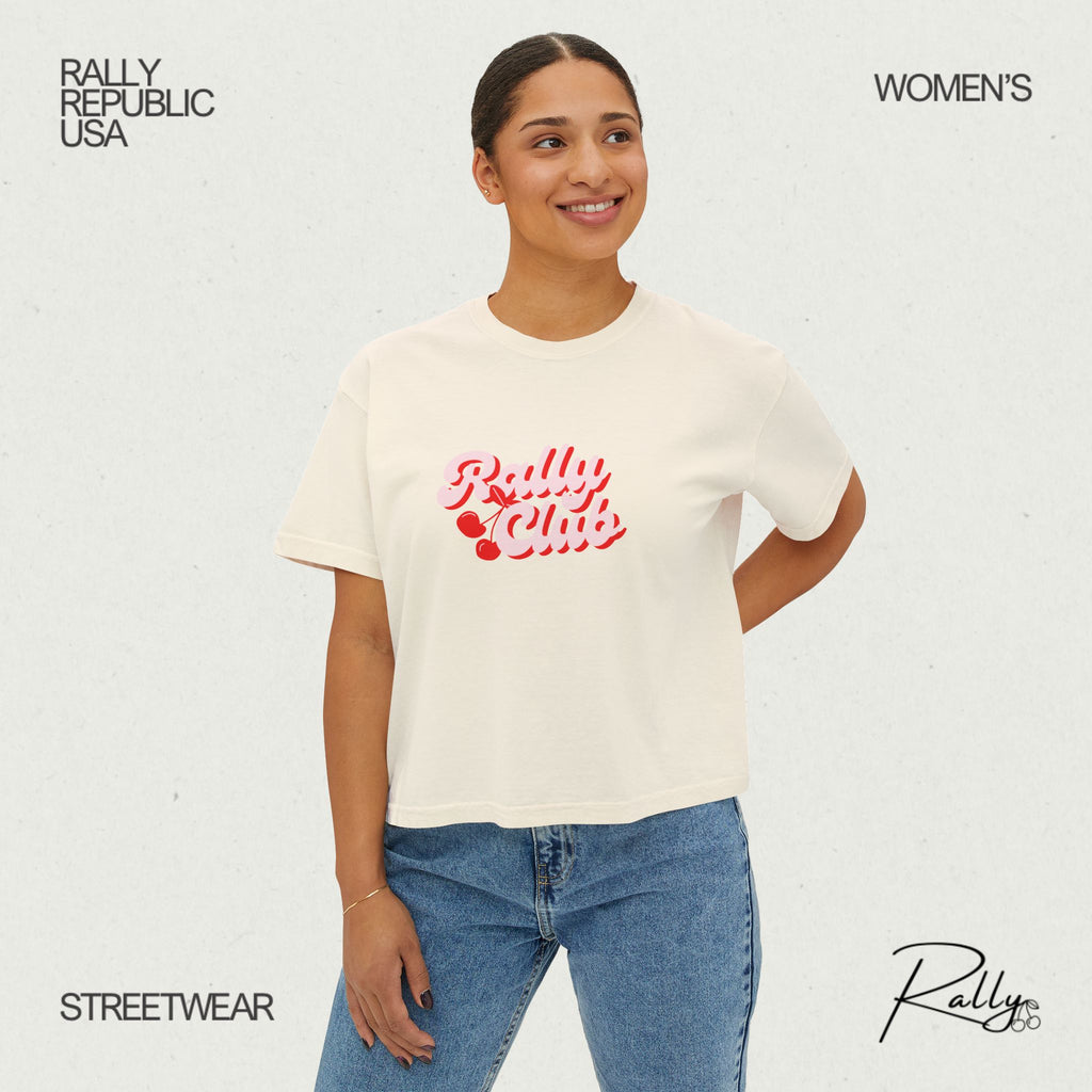 Rally Club Women's Boxy Tee