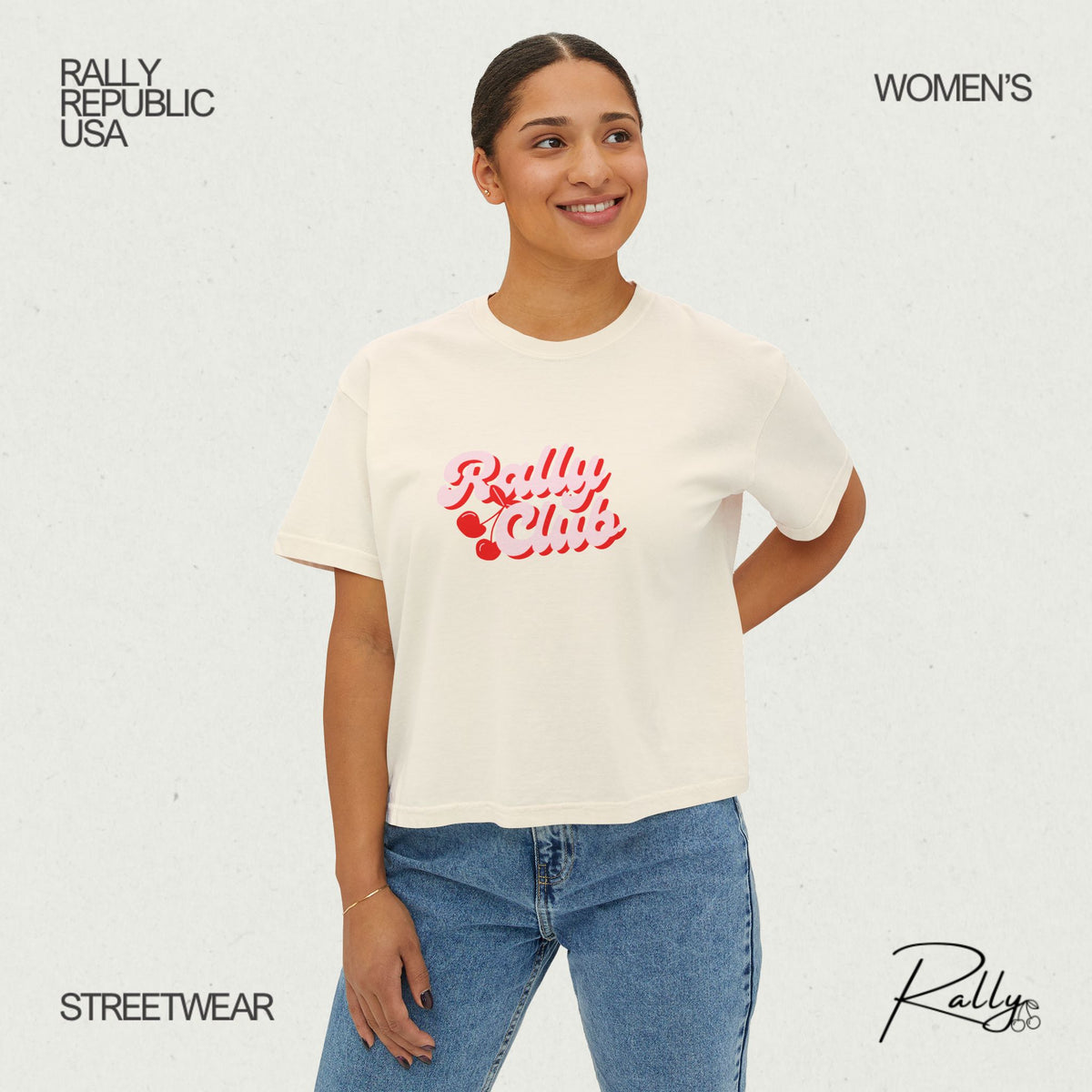 Rally Club Women's Boxy Tee