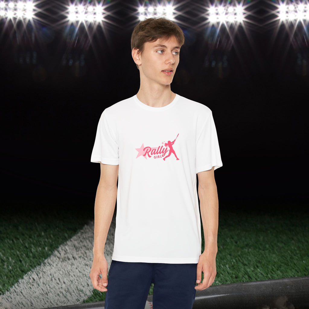 RallyGirl Star Girl’s Athletic Tee