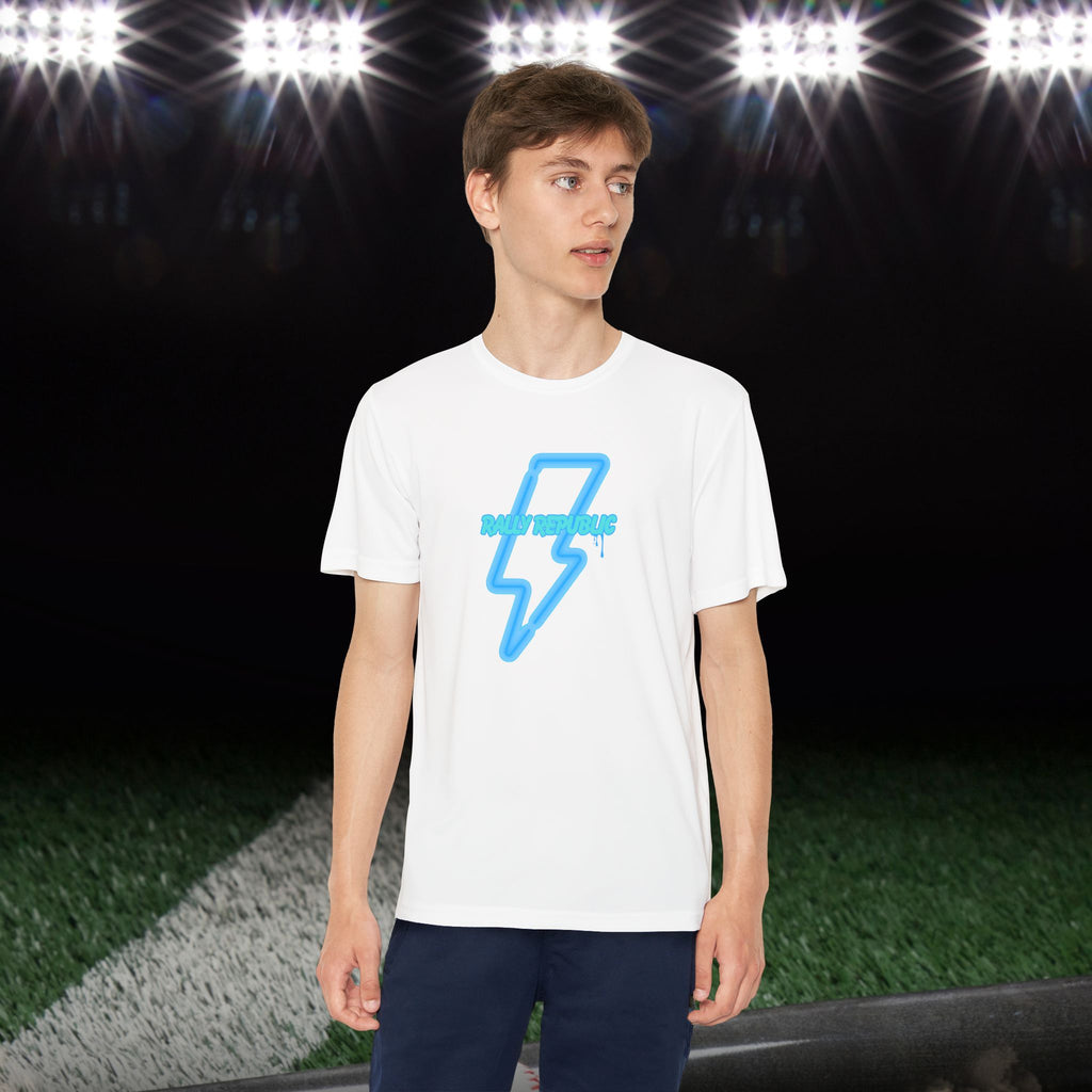Rally Ball Energy Boy’s Athletic Tee