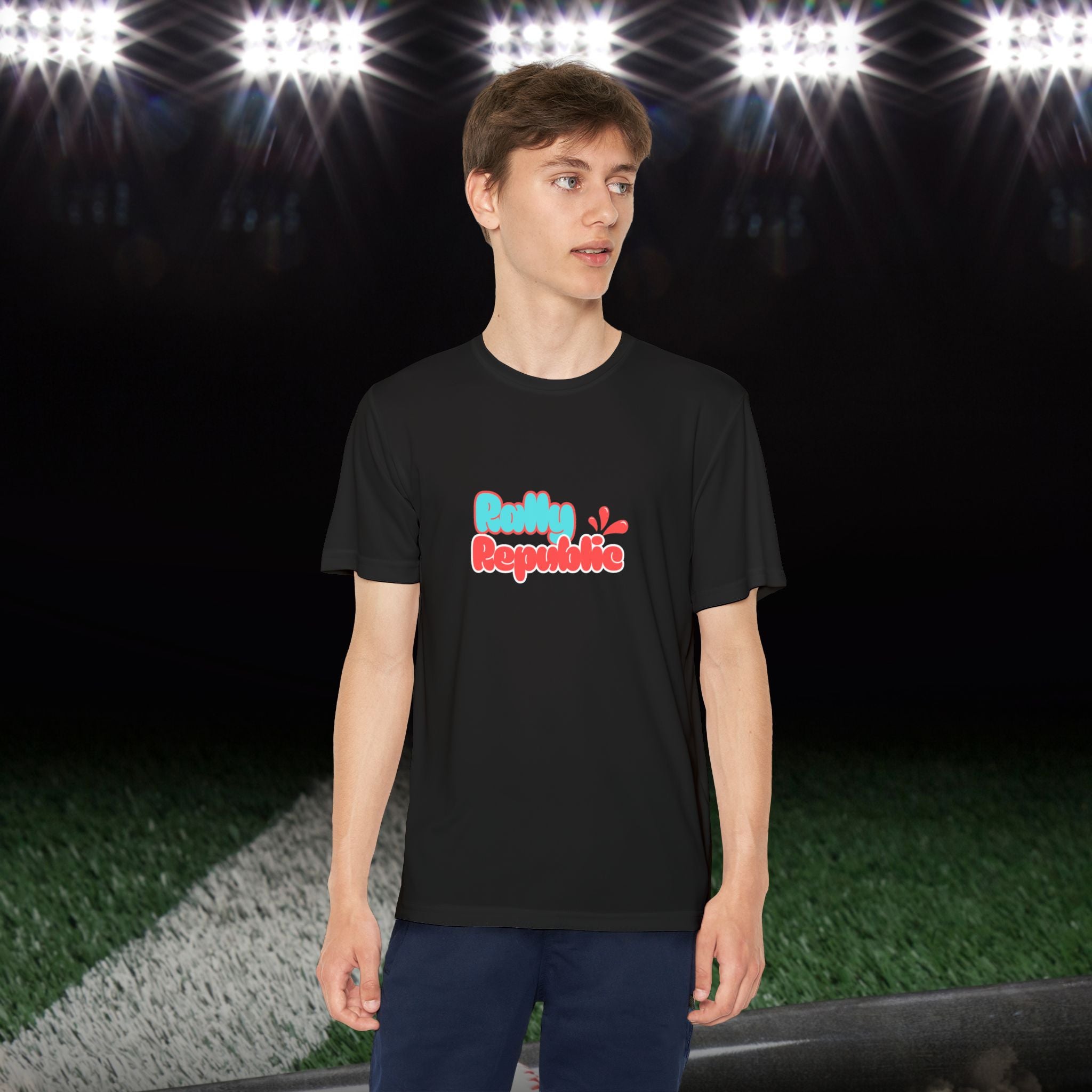 Rally Splash Boy’s Athletic Tee