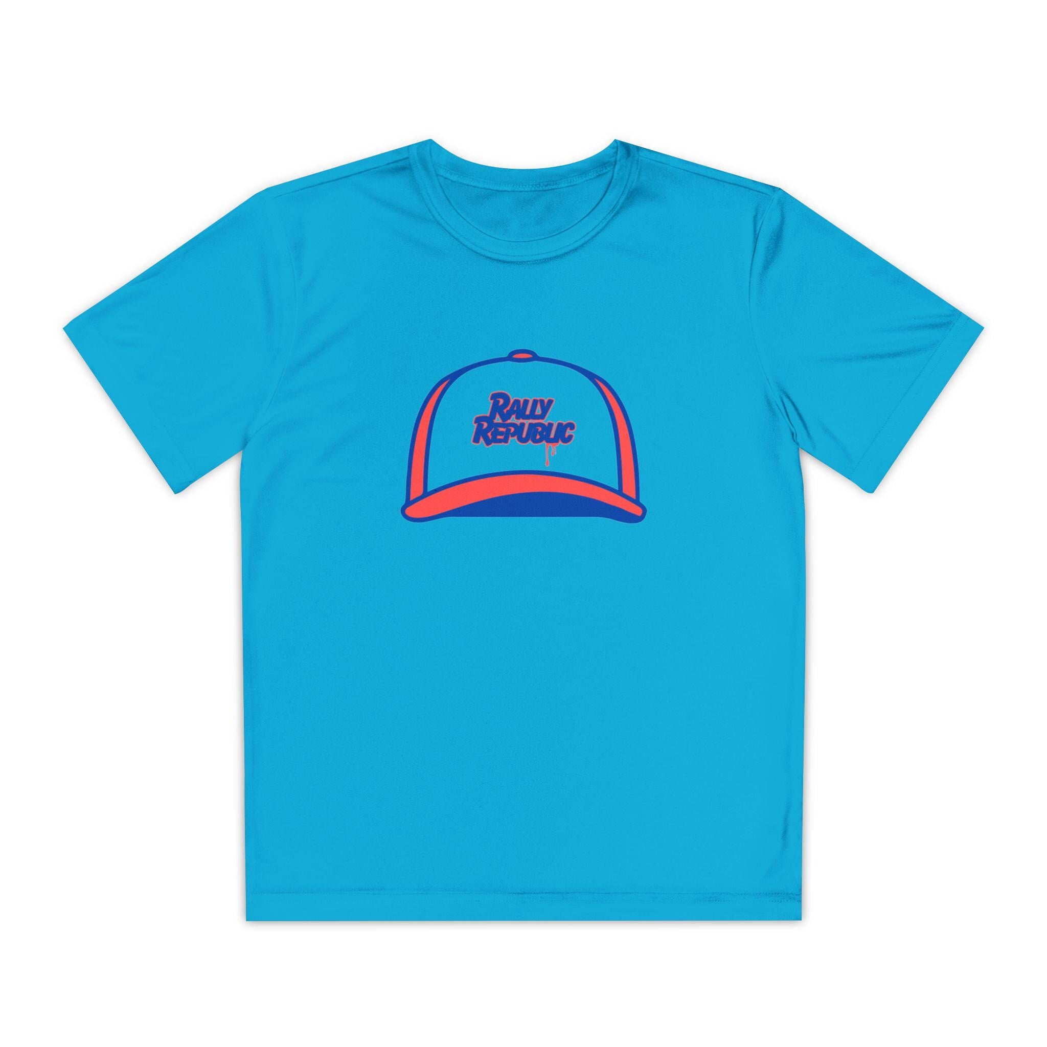 Rally Cap Youth Competitor Tee, by Rally Republic