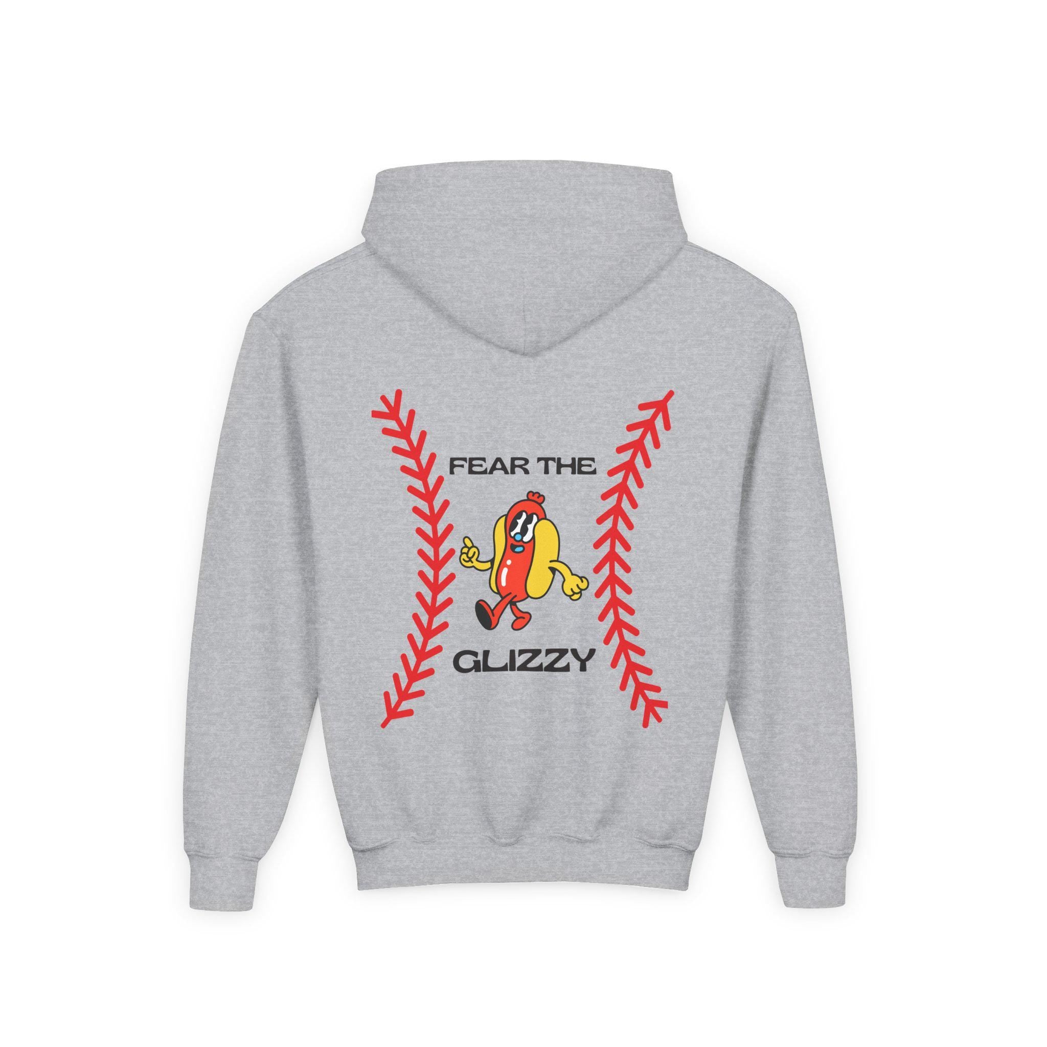 Fear The Glizzy Youth Hoodie, by Rally Republic
