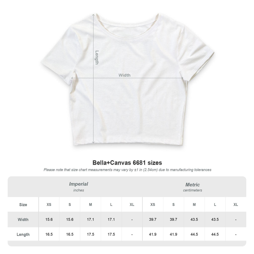 Rallyball USA Crop Tee, by Rally Republic