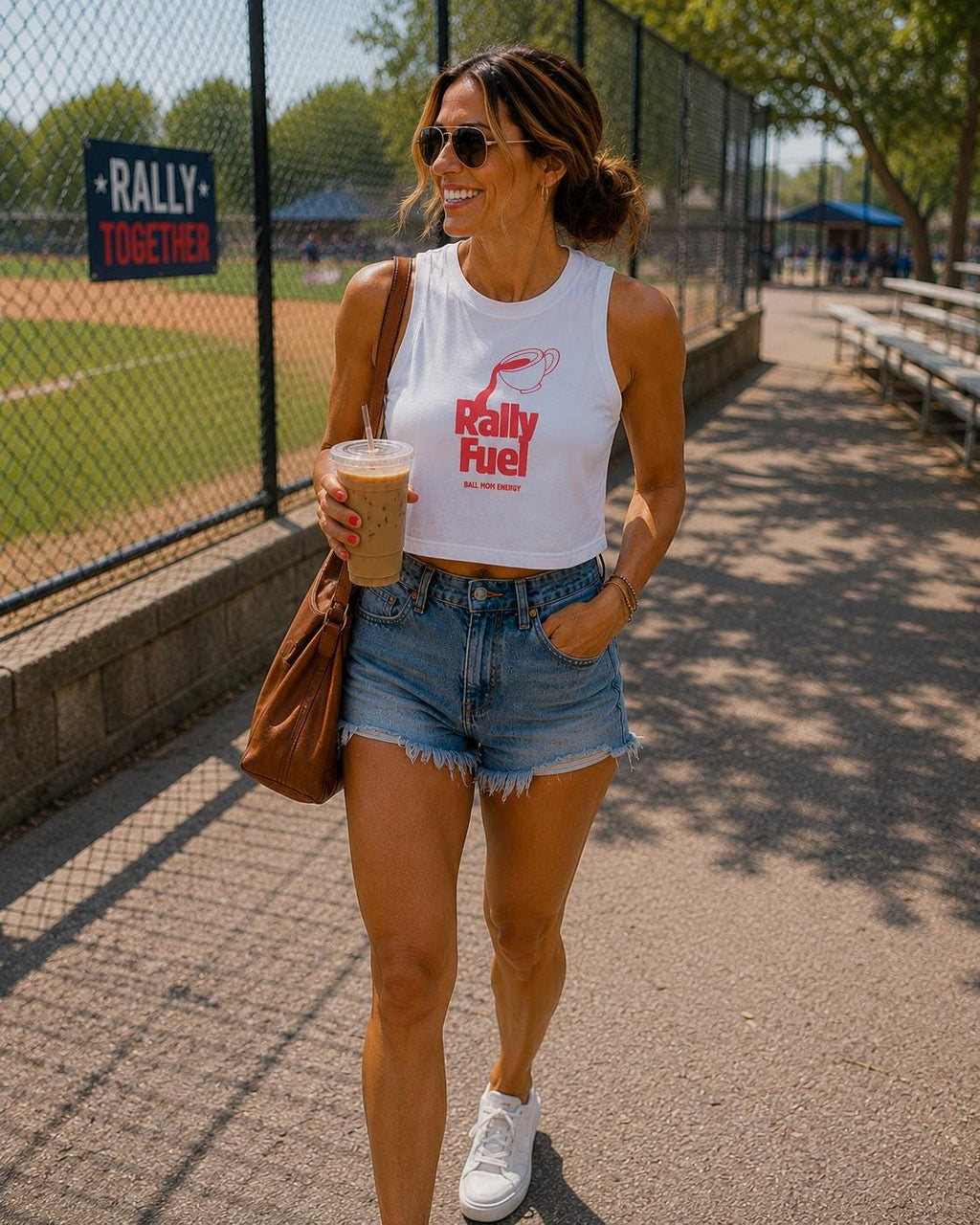 Rally Fuel Crop Top, by Rally Republic