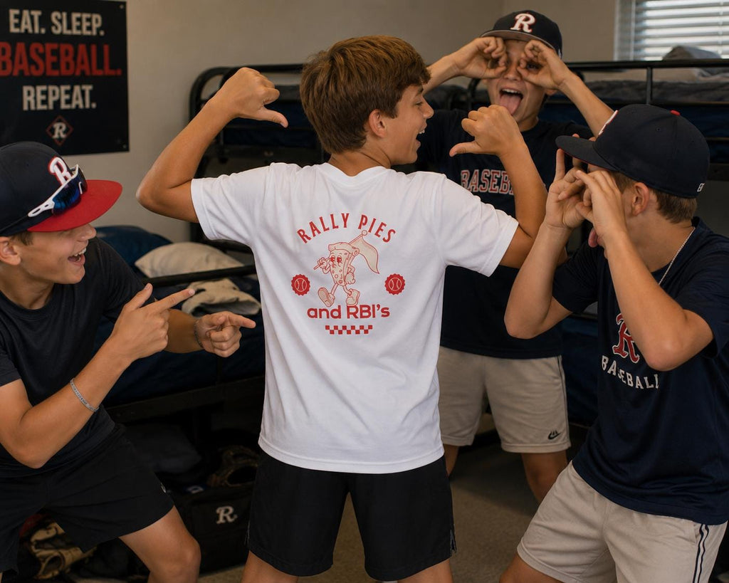 Rally Pies & RBI’s Youth Competitor Tee, by Rally Republic