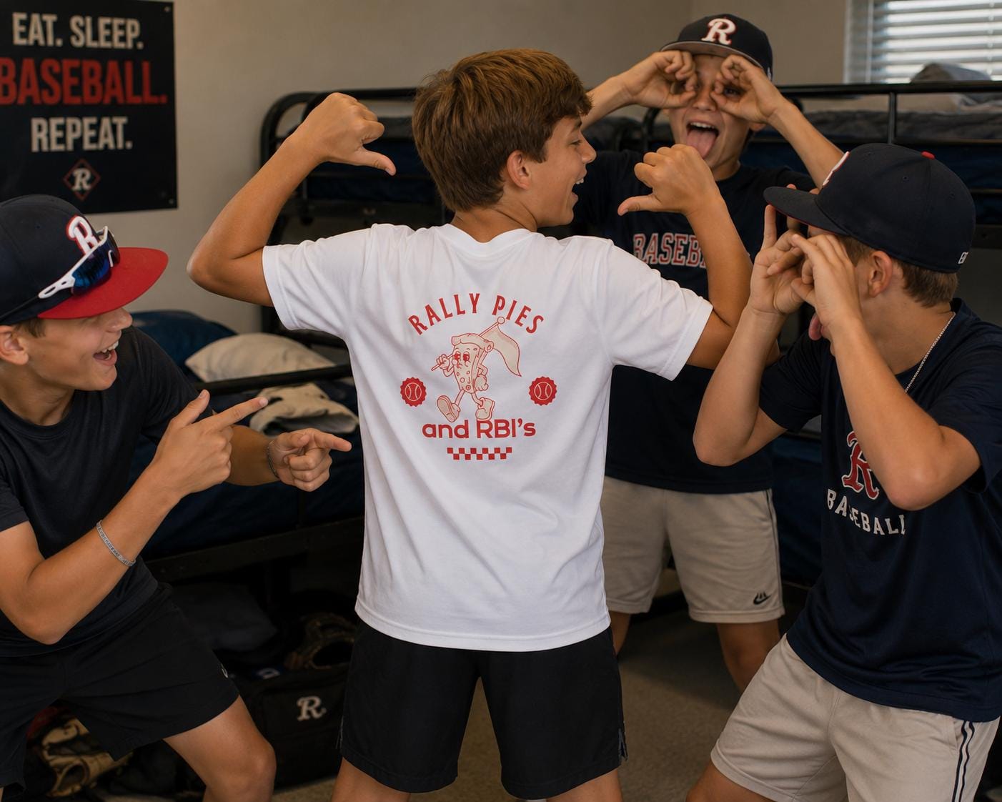 Rally Pies & RBI’s Youth Competitor Tee, by Rally Republic