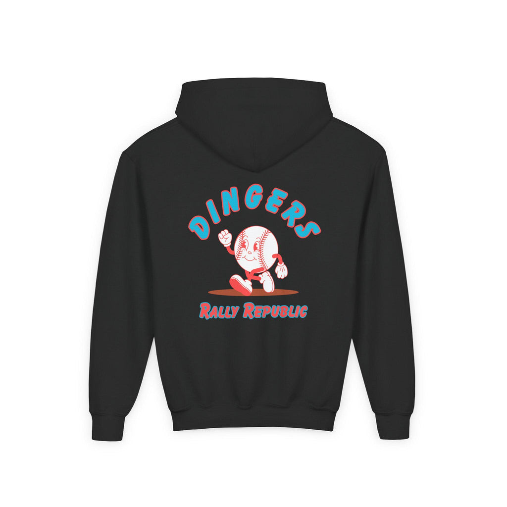 Dingers Youth Hoodie, by Rally Republic