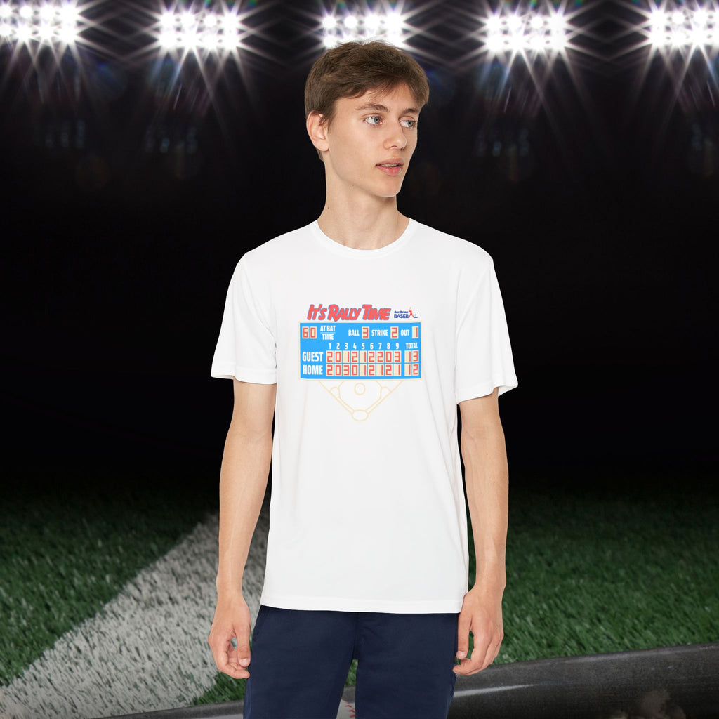 It’s Rally Time Boy’s Athletic Tee