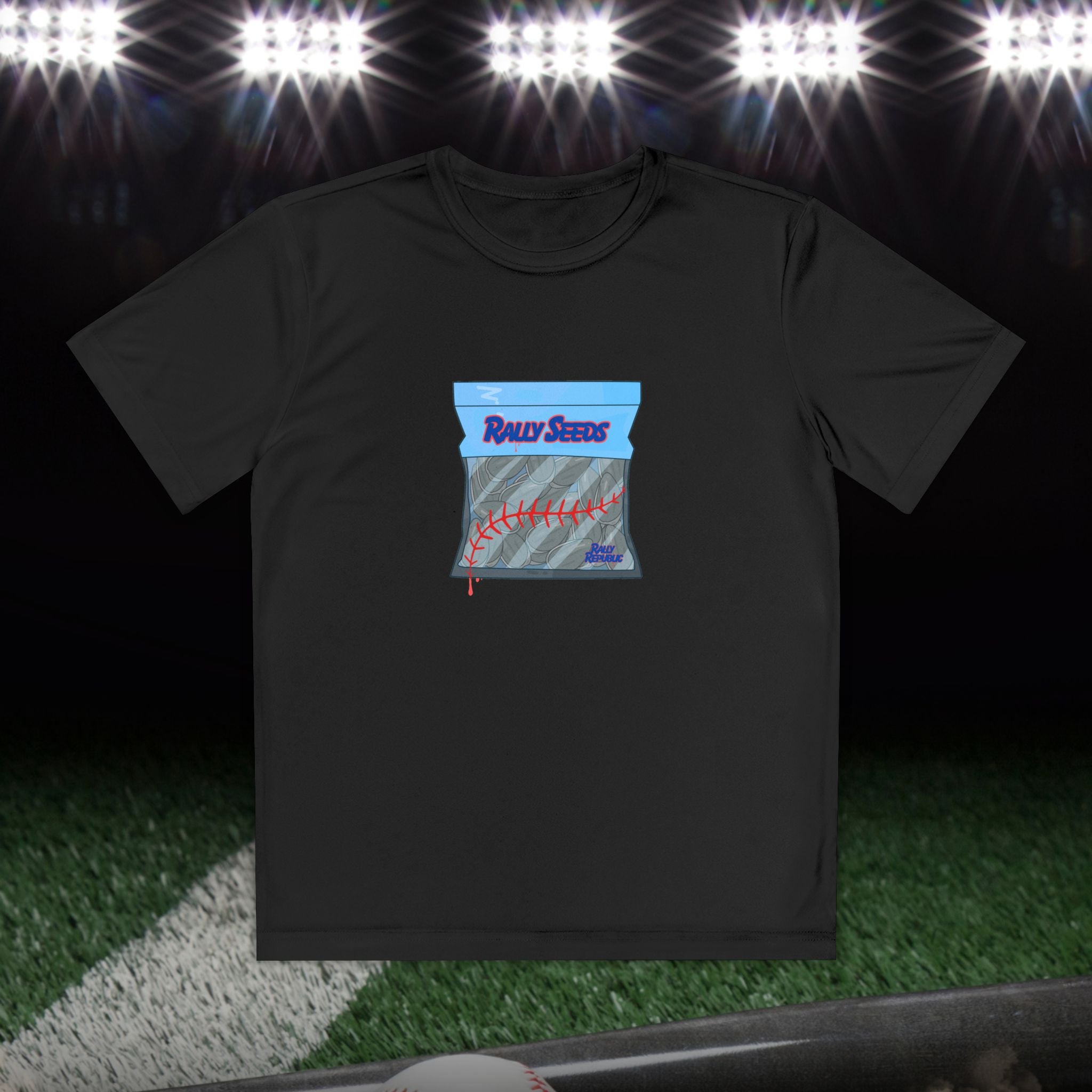 Pass The Rally Seeds Boy’s Athletic Tee