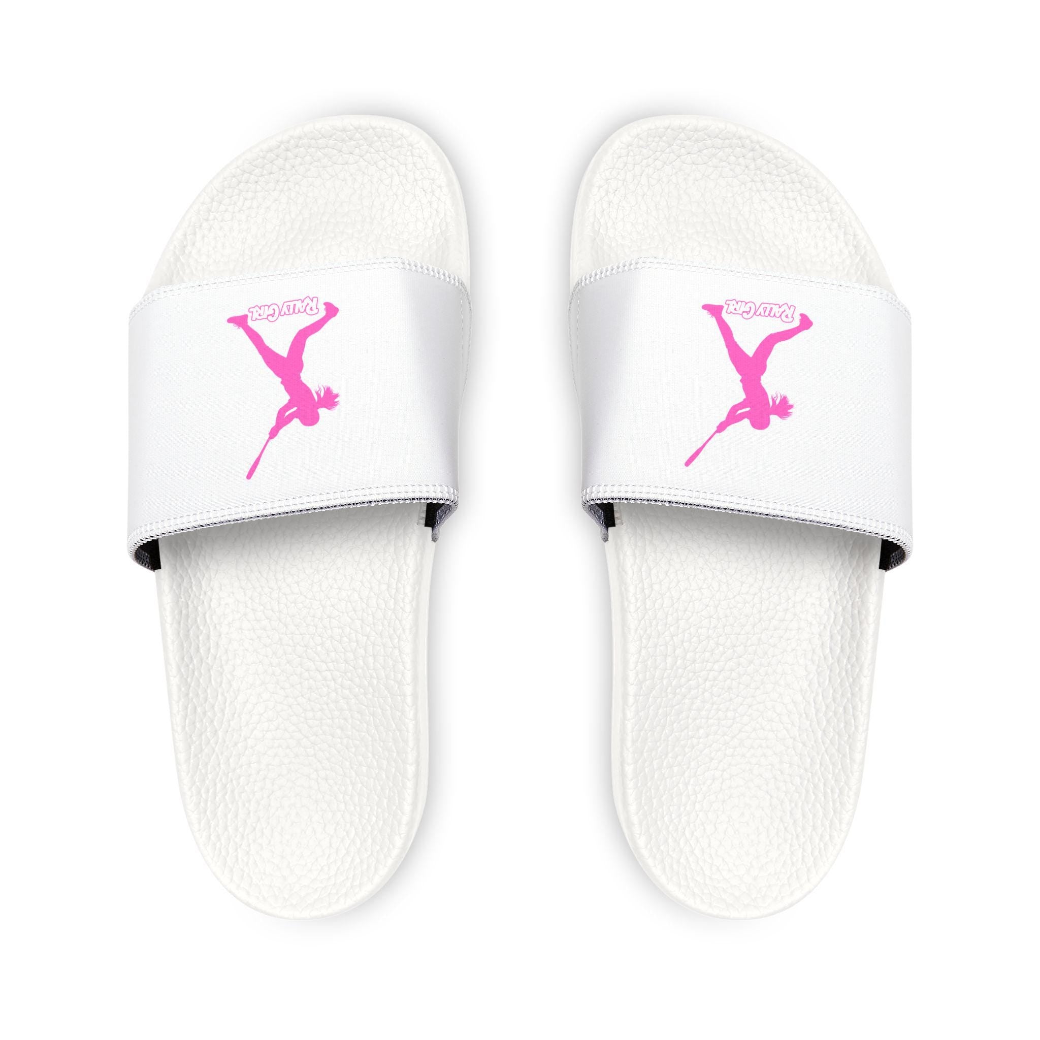 Rally Girl Youth Removable-Strap Slides, by Rally Republic