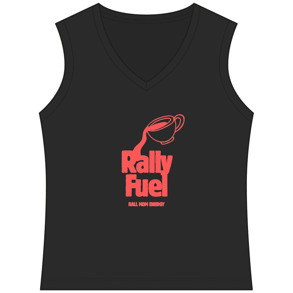 Rally Fuel BME Women's Sleeveless Competitor V-Neck Tee, by Rally Republic
