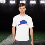 The Backwards Rally Cap Men’s Athletic Tee