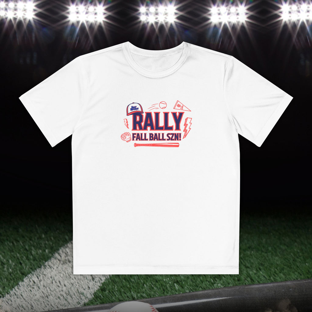 Rally FALL BALL Youth Athletic Tee