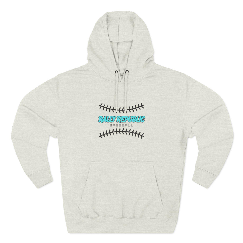 Rally Republic Trademark Baseball Logo Adult Hoodie