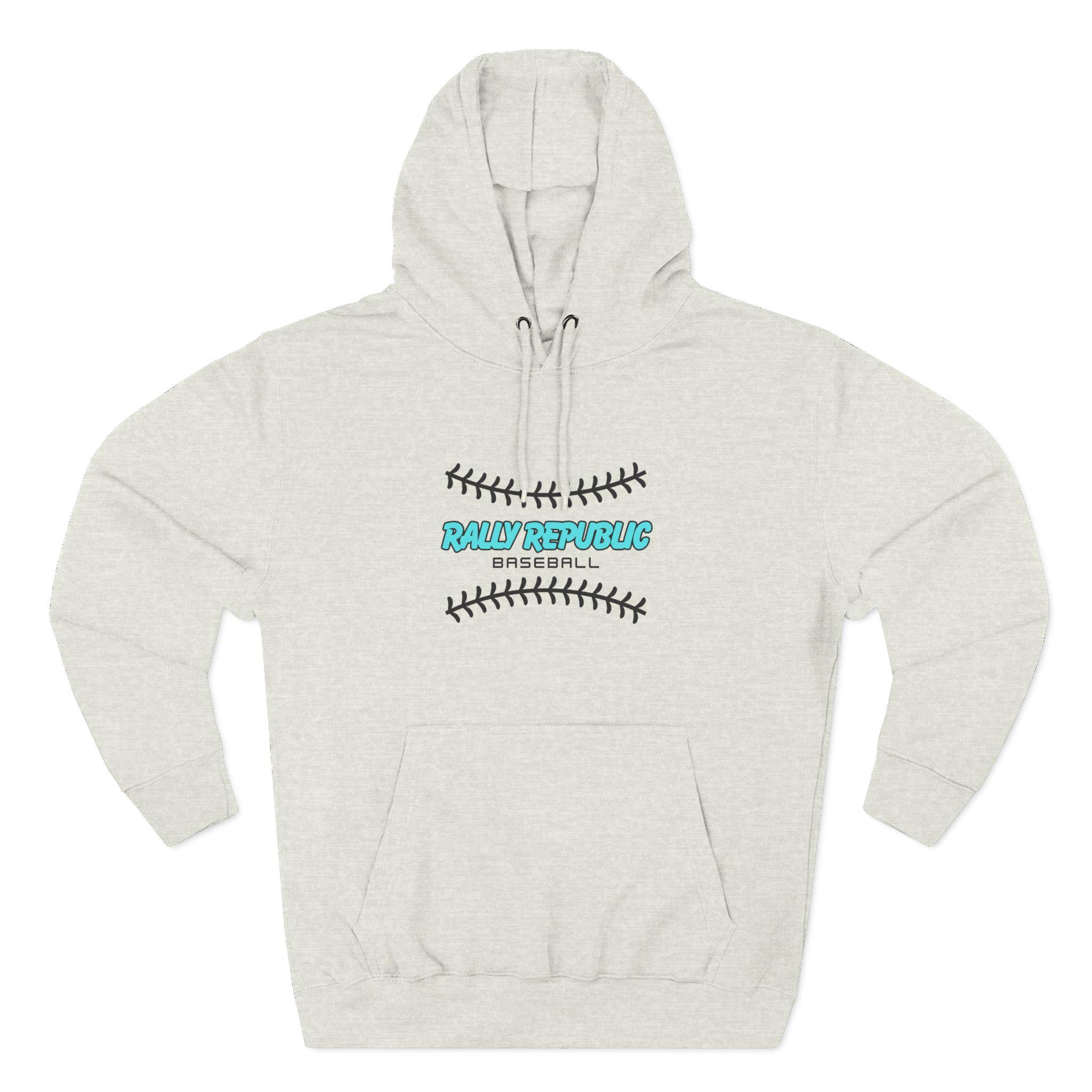 Rally Republic Trademark Baseball Logo Adult Hoodie